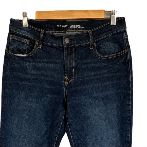 Old Navy Original Mid Rise Stretch Women’s Blue Denim‎ Jeans - Picture 4 of 13